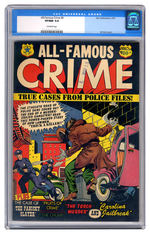 ALL FAMOUS CRIME #8 MAY 1951 CGC 9.0