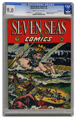 SEVEN SEAS COMICS #1 APRIL 1946 CGC 9.0