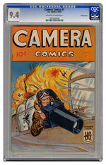 CAMERA COMICS #1 OCTOBER 1944 CGC 9.4