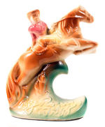 "ROY ROGERS AND TRIGGER" CERAMIC BANK.