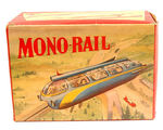 "MONO-RAIL" BOXED GERMAN WIND-UP TOY.