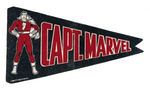 "CAPTAIN MARVEL" PENNANT.