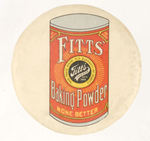 "FITTS BAKING POWDER NONE BETTER" MIRROR.