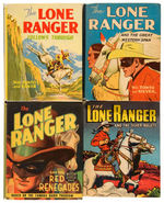 “THE LONE RANGER” BTLB LOT OF FOUR LATER TITLES.