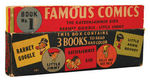 "FAMOUS COMICS" BOXED BOOK SET.