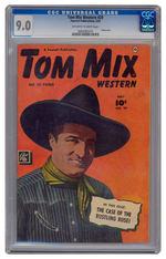 TOM MIX WESTERN #29 MAY 1950 CGC 9.0