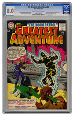 MY GREATEST ADVENTURE #80 JUNE 1963 CGC 8.0