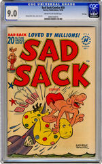 SAD SACK COMICS #20 OCTOBER 1952 CGC 9.0