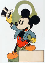 MICKEY MOUSE GLOBE TROTTERS DOOR HANGER.