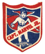 "CAPT. MARVEL JR." FELT PATCH.