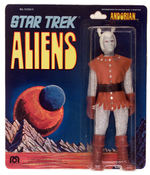 "STAR TREK ALIENS" ANDORIAN CARDED ACTION FIGURE.