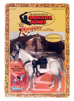 "THE ADVENTURES OF INDIANA JONES & RAIDERS OF THE LOST ARK ARABIAN HORSE" CARDED FIGURE.