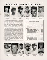 "NEGRO BASEBALL 1946 YEARBOOK” WITH JACKIE ROBINSON COVER.