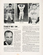 "NEGRO BASEBALL 1946 YEARBOOK” WITH JACKIE ROBINSON COVER.