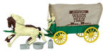 “OFFICIAL WAGON TRAIN COVERED WAGON” BOXED PLAYSET.