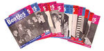 “THE BEATLES MONTHLY BOOK” LOT.