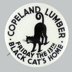 FRIDAY THE 13TH/BLACK CAT LUMBER AD.