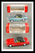 "BANDAI FORD MUSTANG" BOXED PAIR.