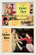 "THE QUIET MAN" LOBBY CARD SET.