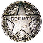 WESTERN PULP MAGAZINE CLUB BADGE.