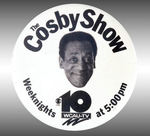 RARE PHILA-TV PROMO BUTTON FOR "THE COSBY SHOW."