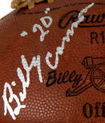 BILLY CANNON/HEISMAN TROPHY WINNER SIGNED FOOTBALL.