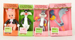 "PORKY PIG/SYLVESTER/BUGS BUNNY/ROADRUNNER/DAKIN'S LOONEY TUNES TV CARTOON THEATER" BOXED FIGURES.