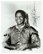 GONE WITH THE WIND ACTRESS BUTTERFLY McQUEEN SIGNED PUBLICITY PHOTO.