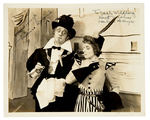 MAURICE EVANS & HELEN HAYES SIGNED PUBLICITY PHOTO.