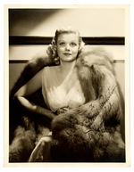 JEAN HARLOW (MAMA JEAN) LARGE SIGNED PHOTO.