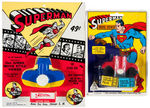 "SUPERMAN" MOVIE VIEWER VARIETIES ON STORE CARDS.