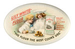 SUPERB COLOR "LILY WHITE FLOUR" MIRROR.