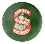 "SINGER SEWING MACHINE" MIRROR.