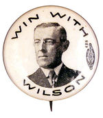 "WIN WITH WILSON" 7/8".