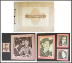 IMPRESSIVE LARGE GRETA GARBO SCRAPBOOK.