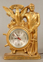 FDR "NRA/THE SPIRIT OF 1933" ELECTRIC CLOCK.