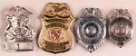 POLICE BADGE LOT.