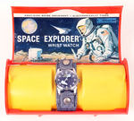 "SPACE EXPLORER WRISTWATCH" IN ORIGINAL CASE.