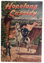 "HOPALONG CASSIDY" 1951 PUNCH-OUT BOOK.