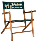 “FOODINI T.V. DIRECTOR” CHAIR.