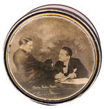 GENE & GLENN EARLY RADIO PERSONALITIES TIN.