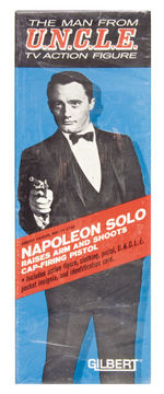 “THE MAN FROM U.N.C.L.E. NAPOLEON SOLO” GILBERT ACTION FIGURE.