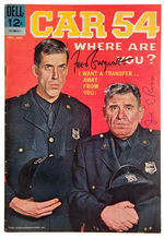 "CAR 54 WHERE ARE YOU?" CAST-SIGNED COMIC BOOK.