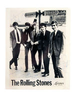 "THE ROLLING STONES" SIGNED PUBLICITY PHOTO.