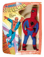 "THE AMAZING SPIDER-MAN/THE INCREDIBLE HULK" KNICKERBOCKER BOXED DOLL PAIR.