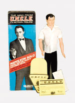 "THE MAN FROM U.N.C.L.E. NAPOLEON SOLO" GILBERT ACTION FIGURE.