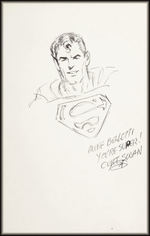 SUPERMAN SKETCH BY CURT SWAN.