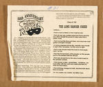 "THE LONE RANGER - 60th ANNIVERSARY" DOUBLE-SIGNED LIMITED EDITION EMBOSSED TIN SIGN.