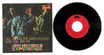 “JIMI HENDRIX EXPERIENCE” RARE POCKET DISC AND SPANISH PICTURE SLEEVE 7" VINYL RECORD.