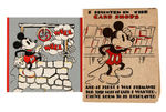 MICKEY MOUSE & FRIENDS 1930s BIRTHDAY CARD LOT.